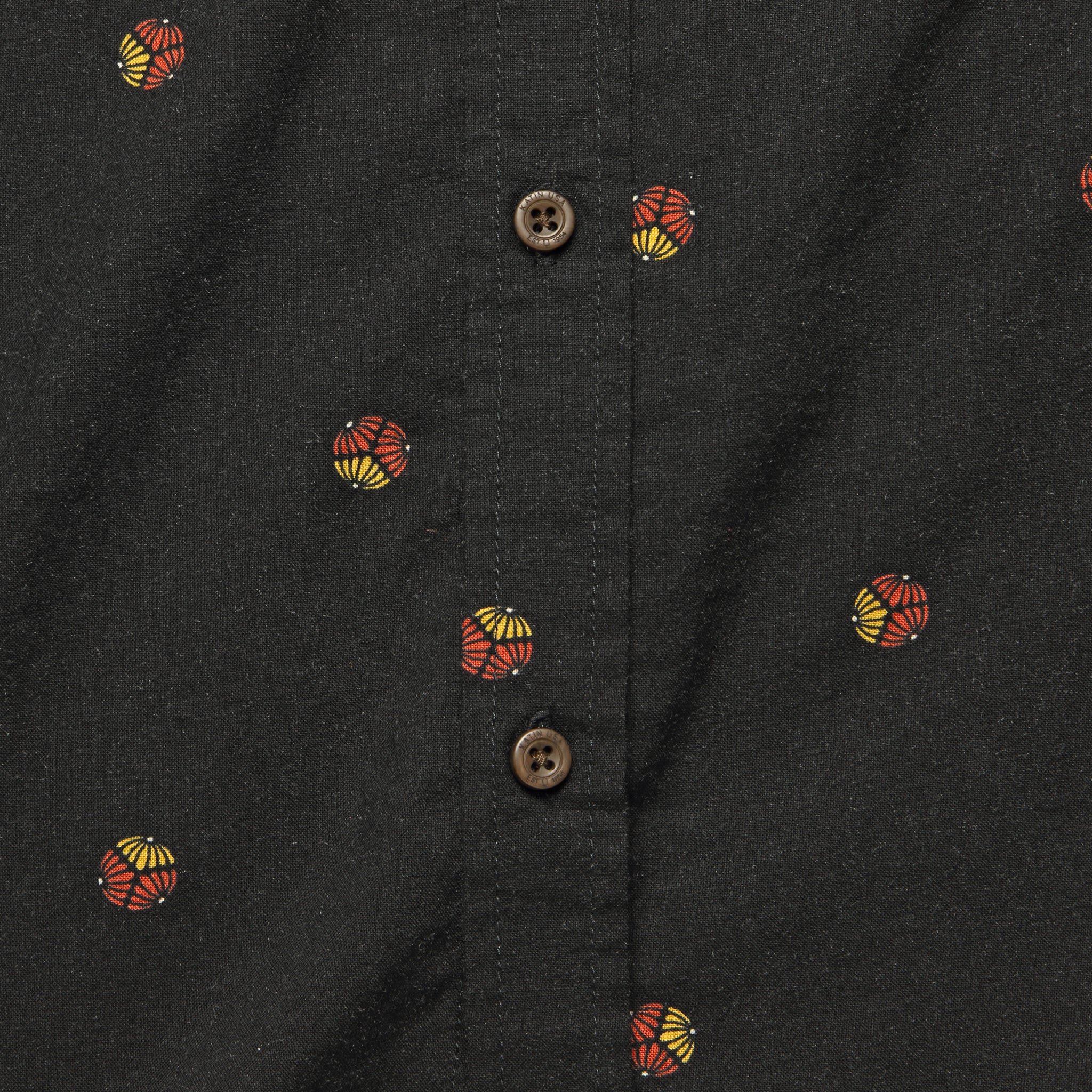 Norris Shirt - Black Wash - Katin - STAG Provisions - Tops - S/S Woven - Other Pattern
