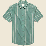 Alan Stripe Shirt - Dark Teal - Katin - STAG Provisions - Tops - S/S Woven - Stripe