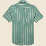 Alan Stripe Shirt - Dark Teal - Katin - STAG Provisions - Tops - S/S Woven - Stripe