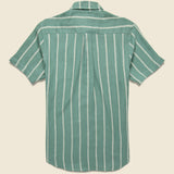Alan Stripe Shirt - Dark Teal - Katin - STAG Provisions - Tops - S/S Woven - Stripe