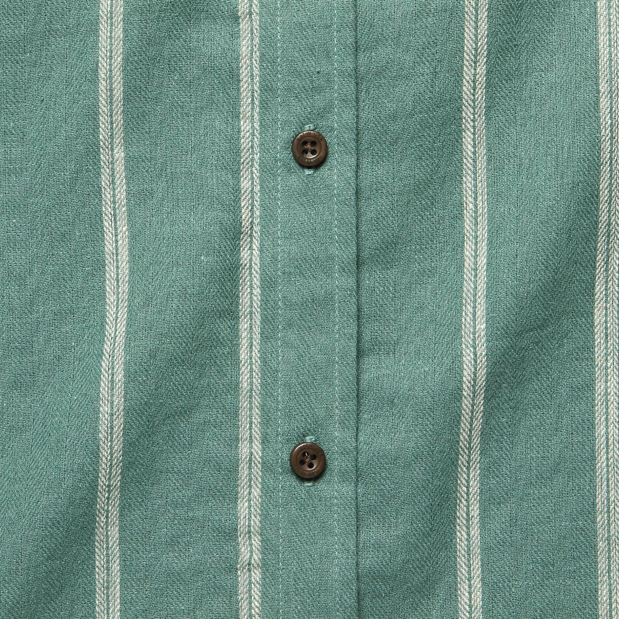 Alan Stripe Shirt - Dark Teal - Katin - STAG Provisions - Tops - S/S Woven - Stripe