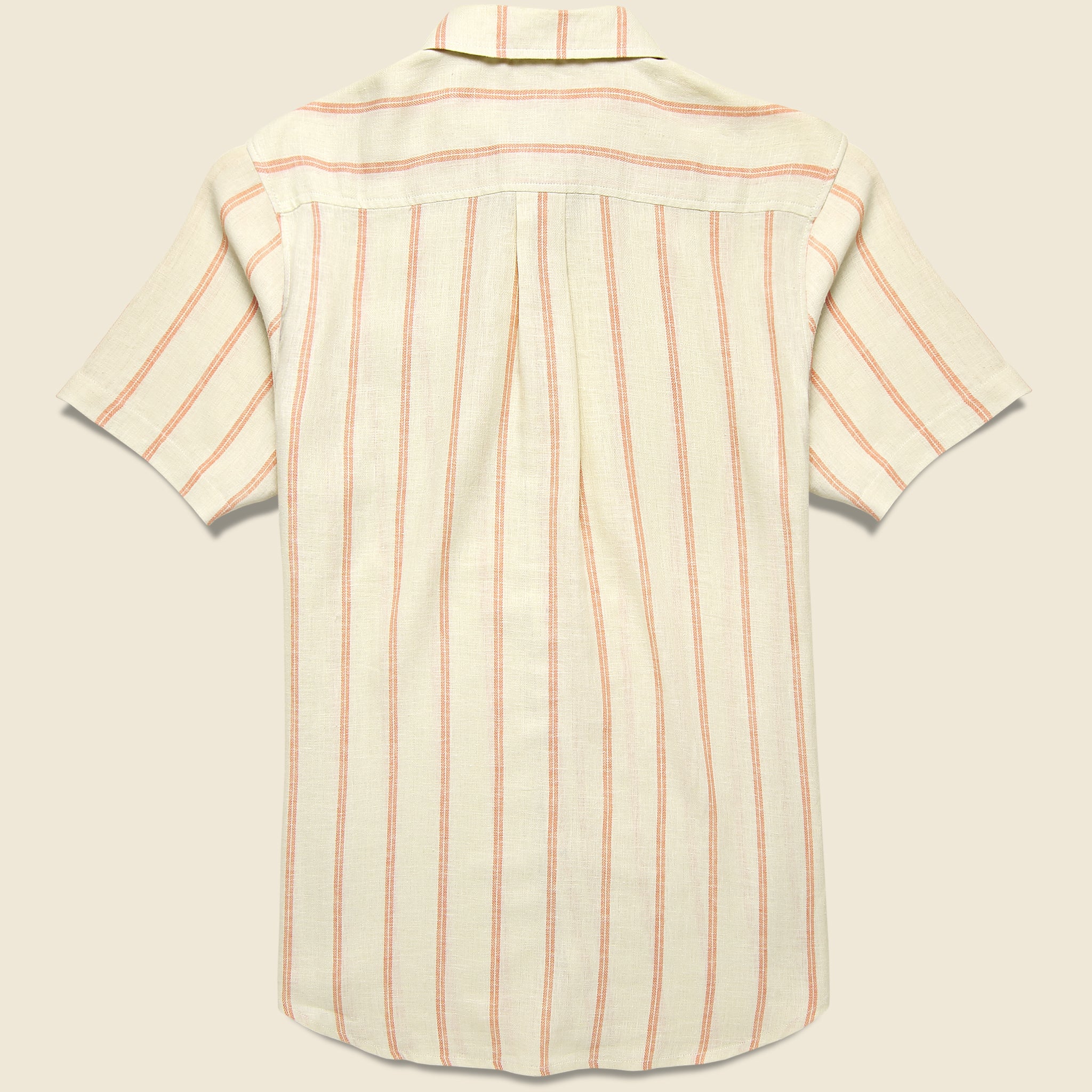 
                          Alan Stripe Shirt - Salmon - Katin - STAG Provisions - Tops - S/S Woven - Stripe
                        