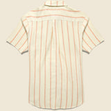 Alan Stripe Shirt - Salmon - Katin - STAG Provisions - Tops - S/S Woven - Stripe