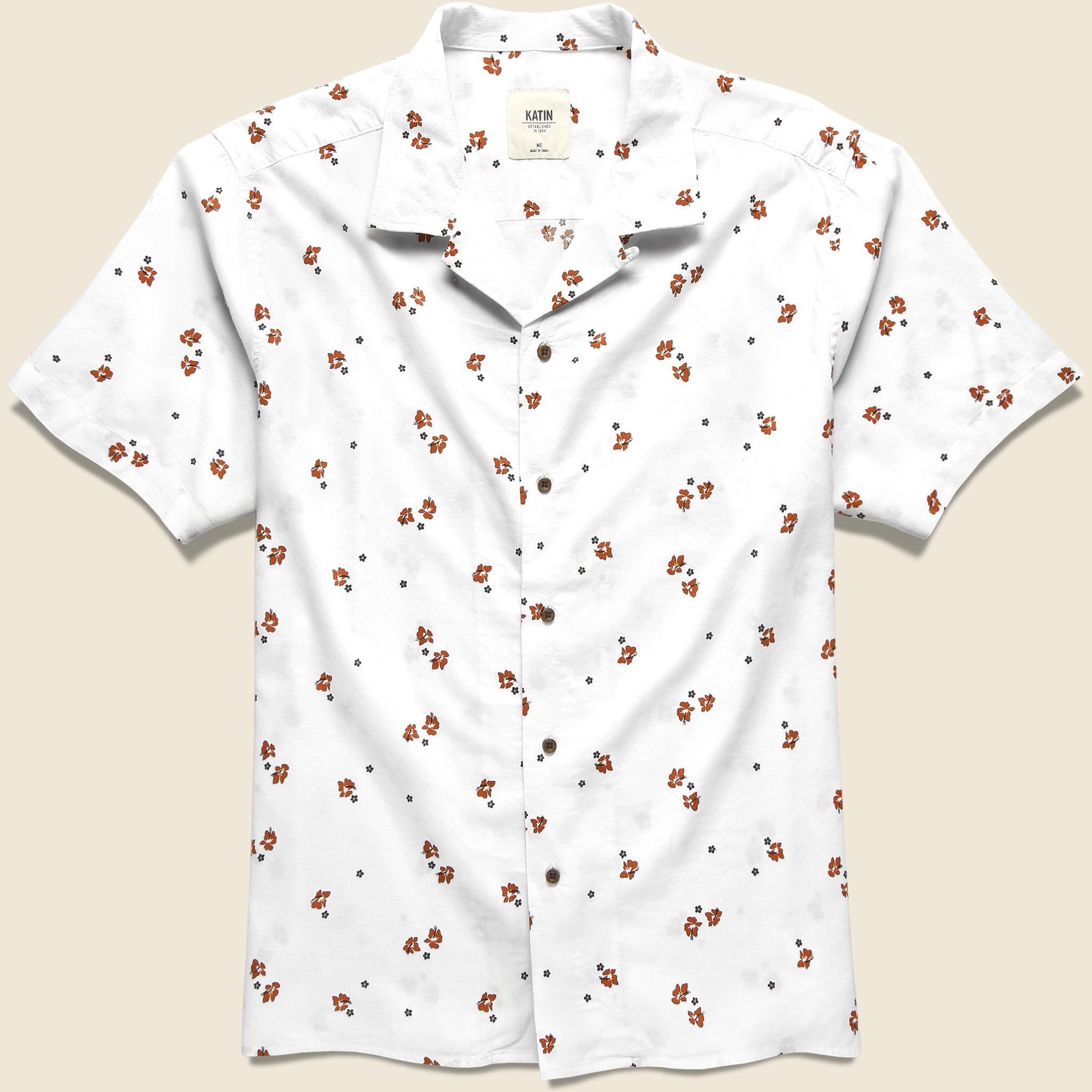 Hanalei Shirt - White - Katin - STAG Provisions - Tops - S/S Woven - Floral