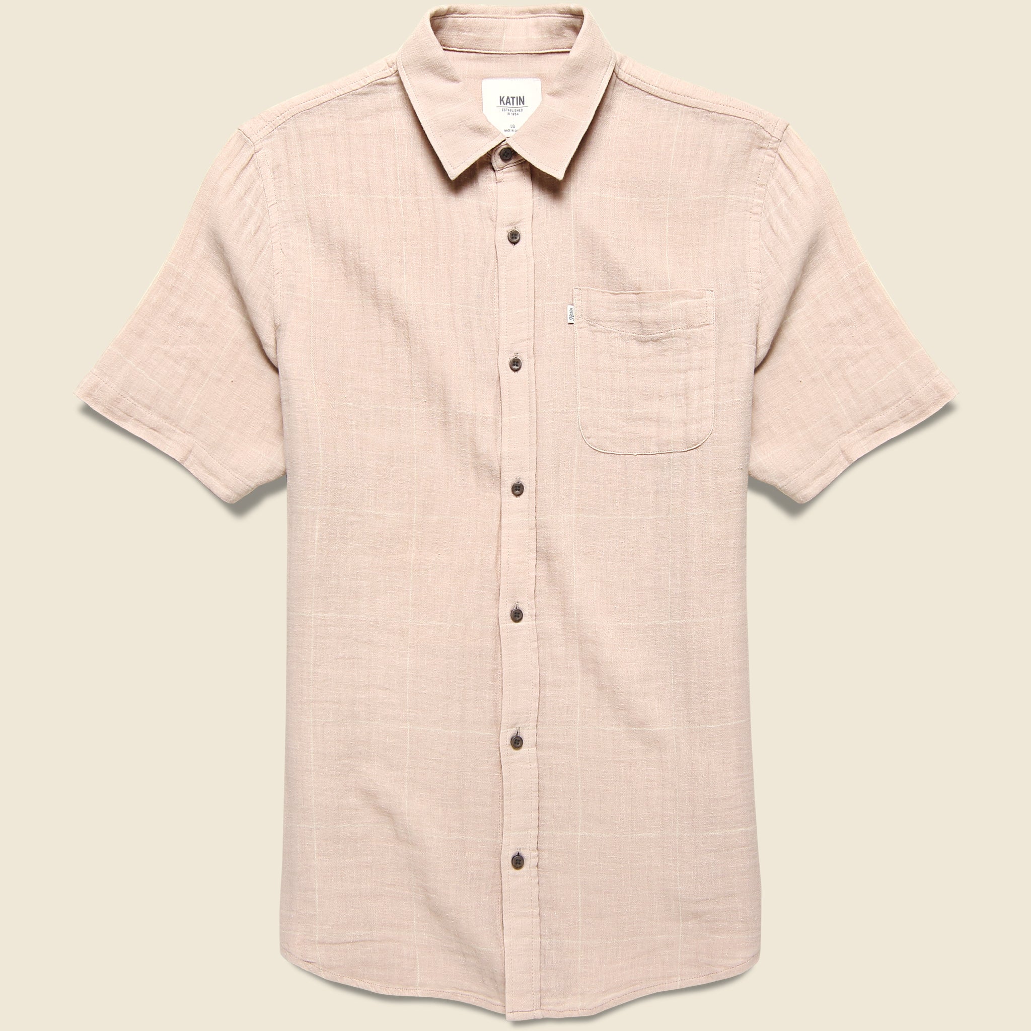 Monty Shirt - Rose Smoke - Katin - STAG Provisions - Tops - S/S Woven - Solid