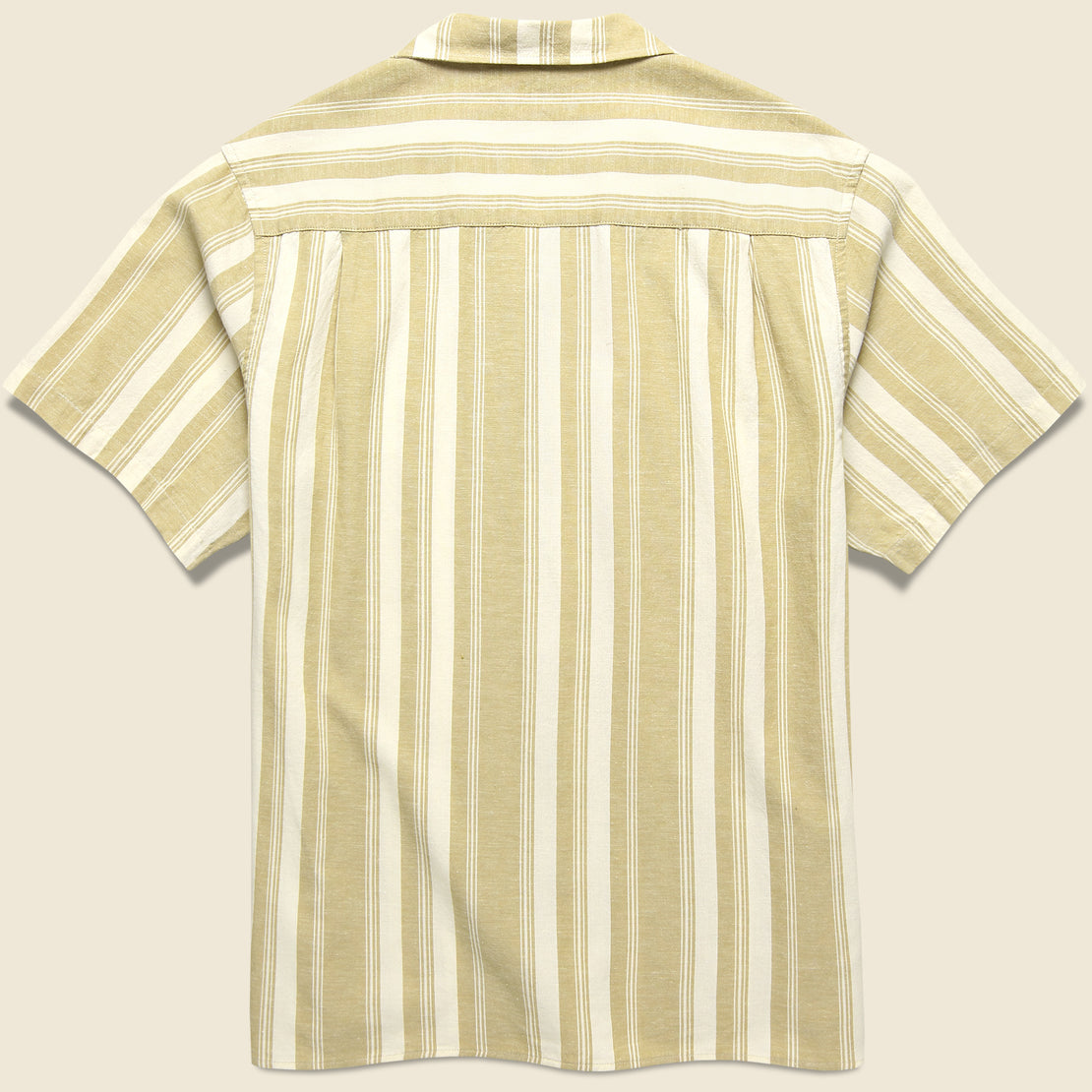 Ian Shirt - Brass - Katin - STAG Provisions - Tops - S/S Woven - Stripe