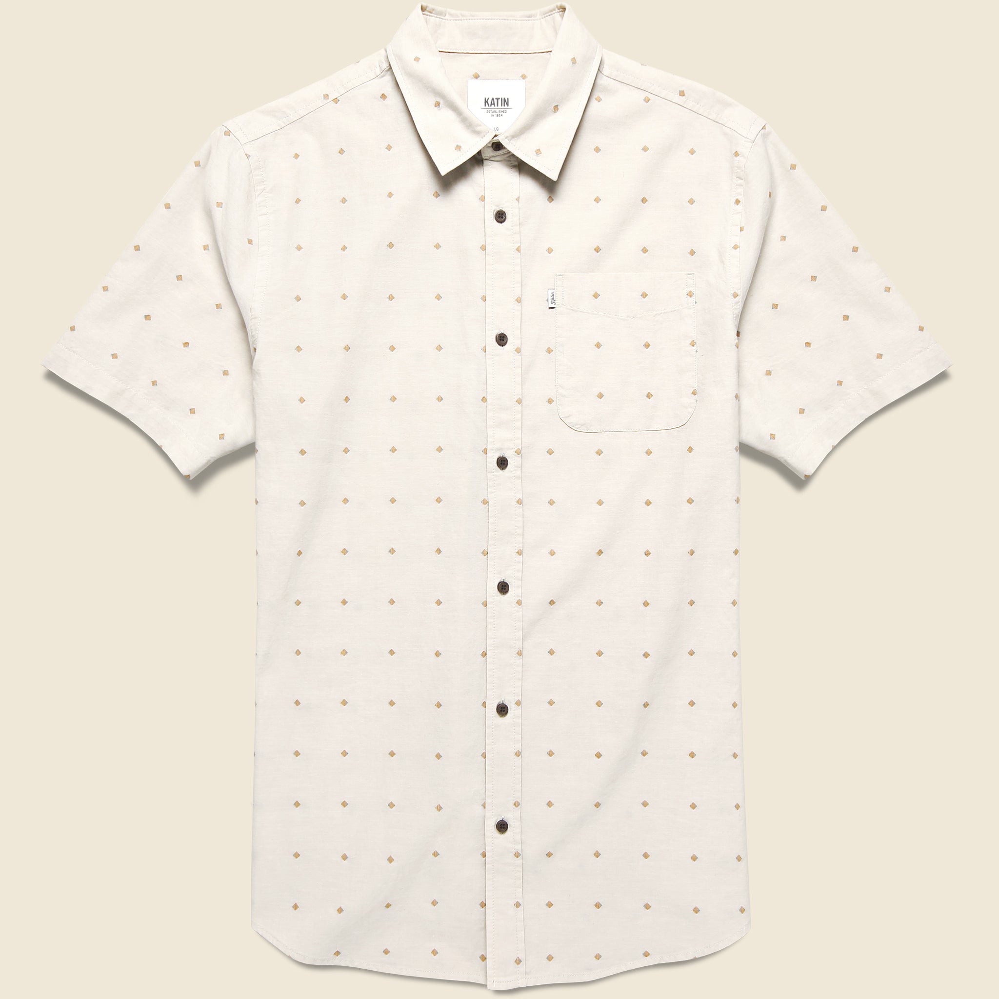 Carver Shirt - Wool - Katin - STAG Provisions - Tops - S/S Woven - Dot