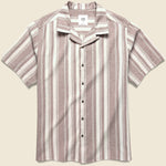 Ian Shirt - Dark Clay - Katin - STAG Provisions - Tops - S/S Woven - Stripe