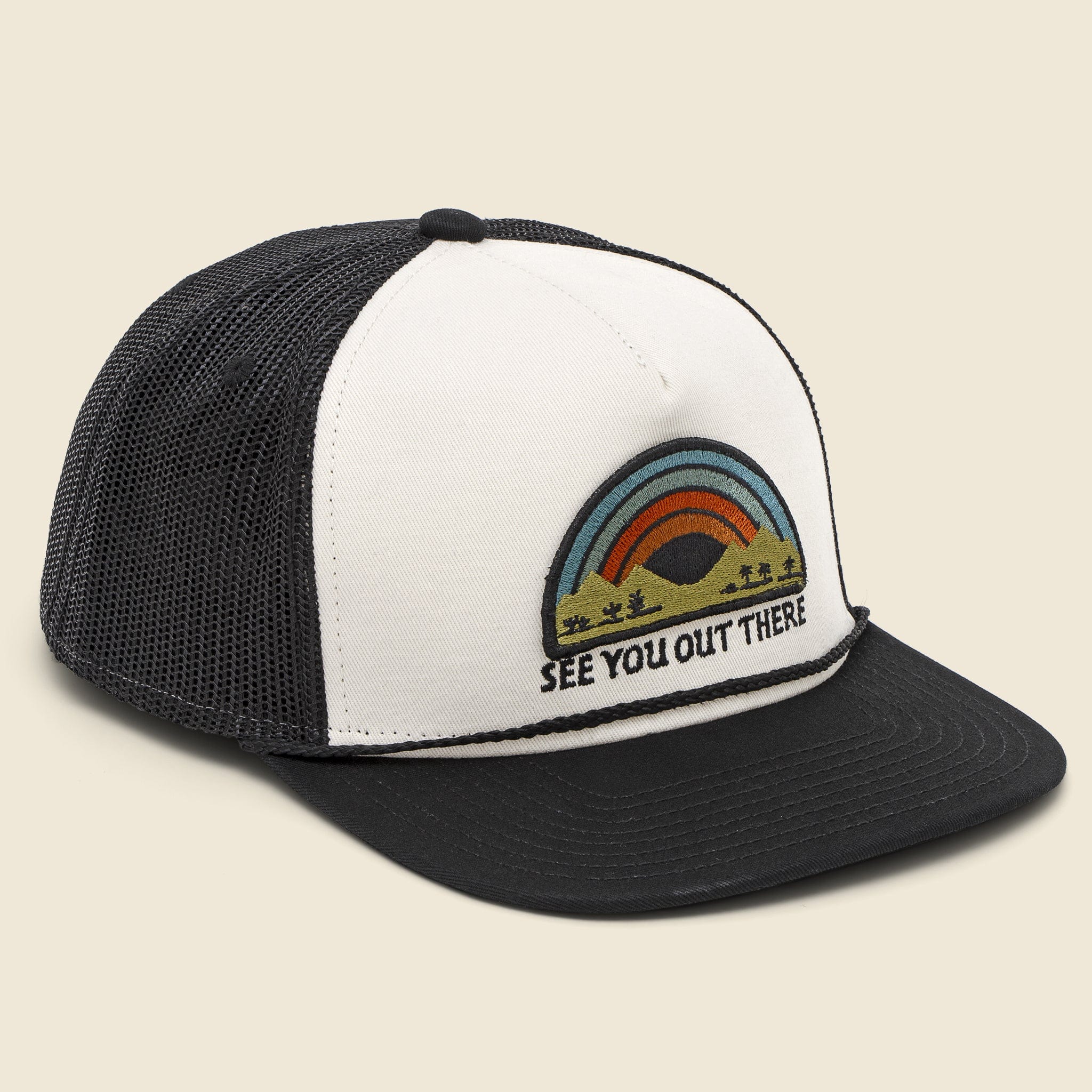 See You Out There Trucker Hat - Black/White - Katin - STAG Provisions - Accessories - Hats
