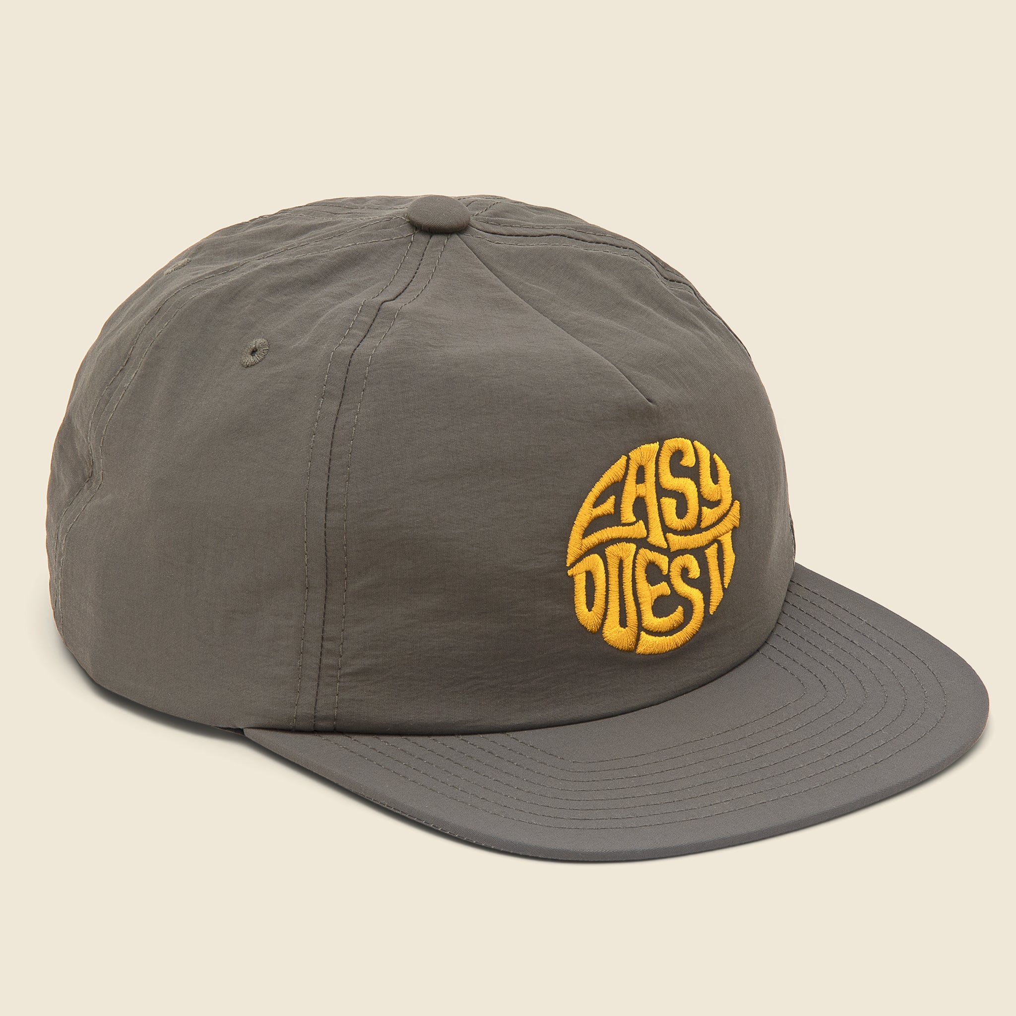 Easy Emblem Hat - Black Wash/Gold - Katin - STAG Provisions - Accessories - Hats