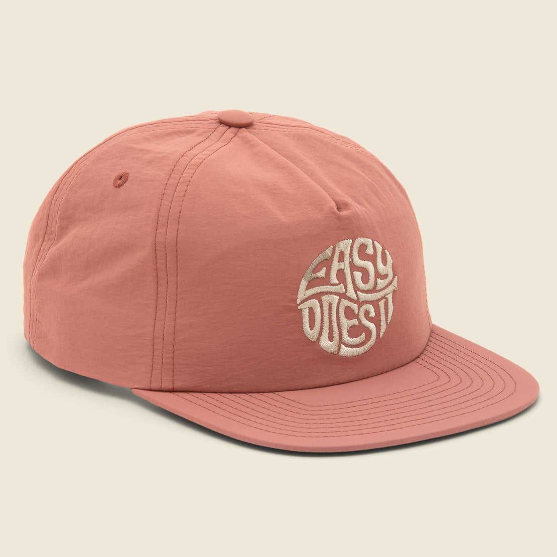Katin Easy Emblem Hat - Rust/White
