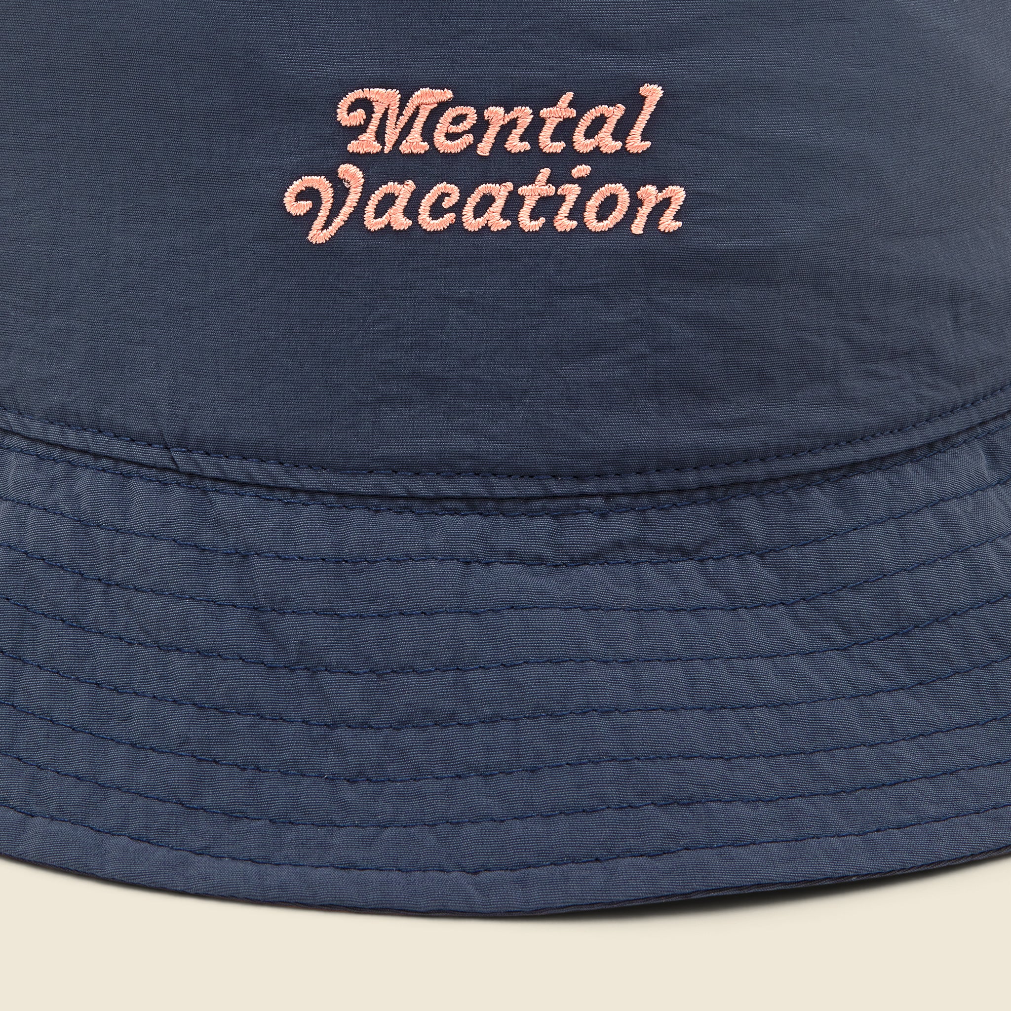 
                          Mental Vacation Bucket Hat - Navy - Katin - STAG Provisions - Accessories - Hats
                        