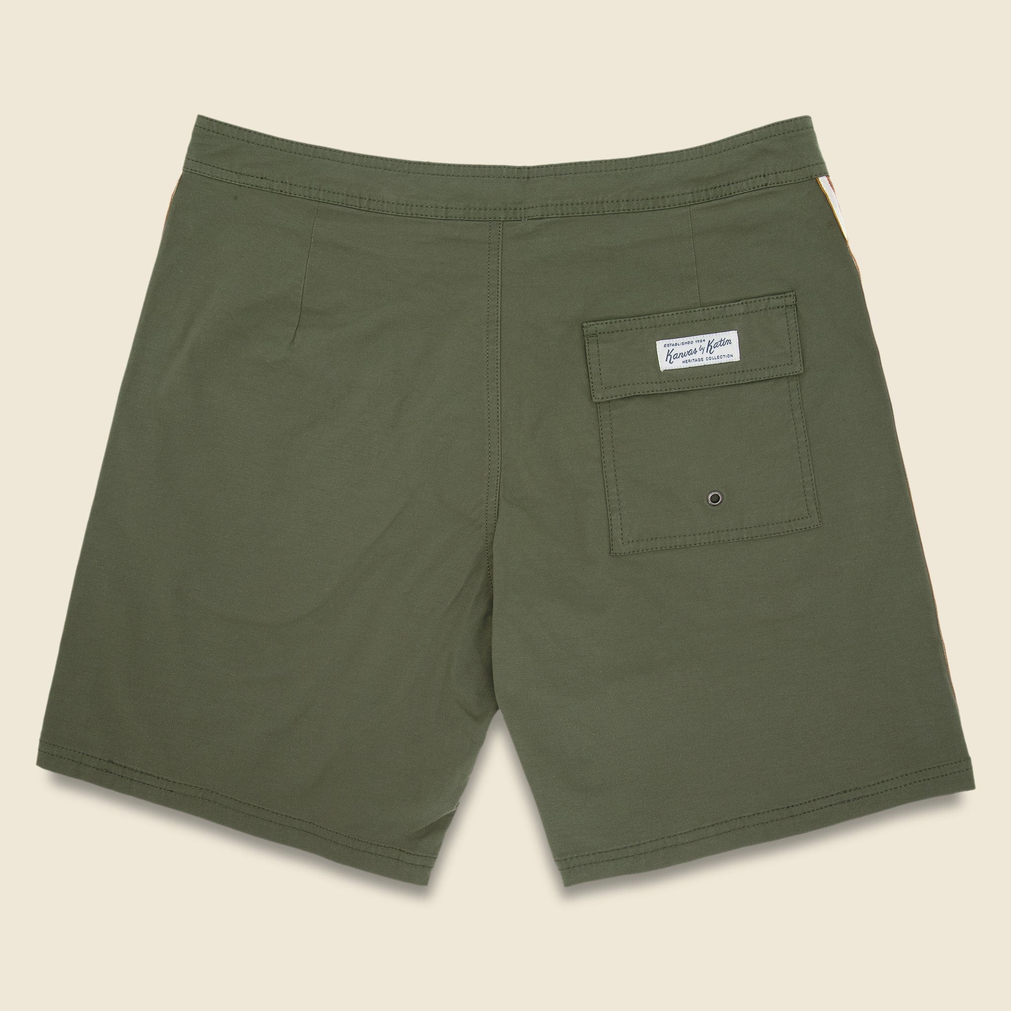 Theo Boardshort - Olive - Katin - STAG Provisions - Shorts - Swim