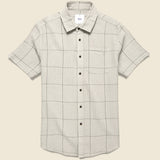 Monty Shirt - Light Gray - Katin - STAG Provisions - Tops - S/S Woven - Plaid