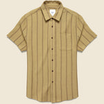 Alan Shirt - Brass - Katin - STAG Provisions - Tops - S/S Woven - Stripe