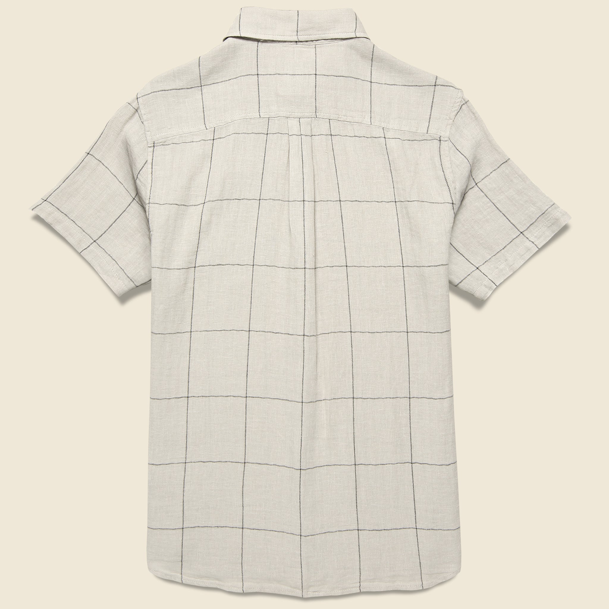 Monty Shirt - Light Gray - Katin - STAG Provisions - Tops - S/S Woven - Plaid