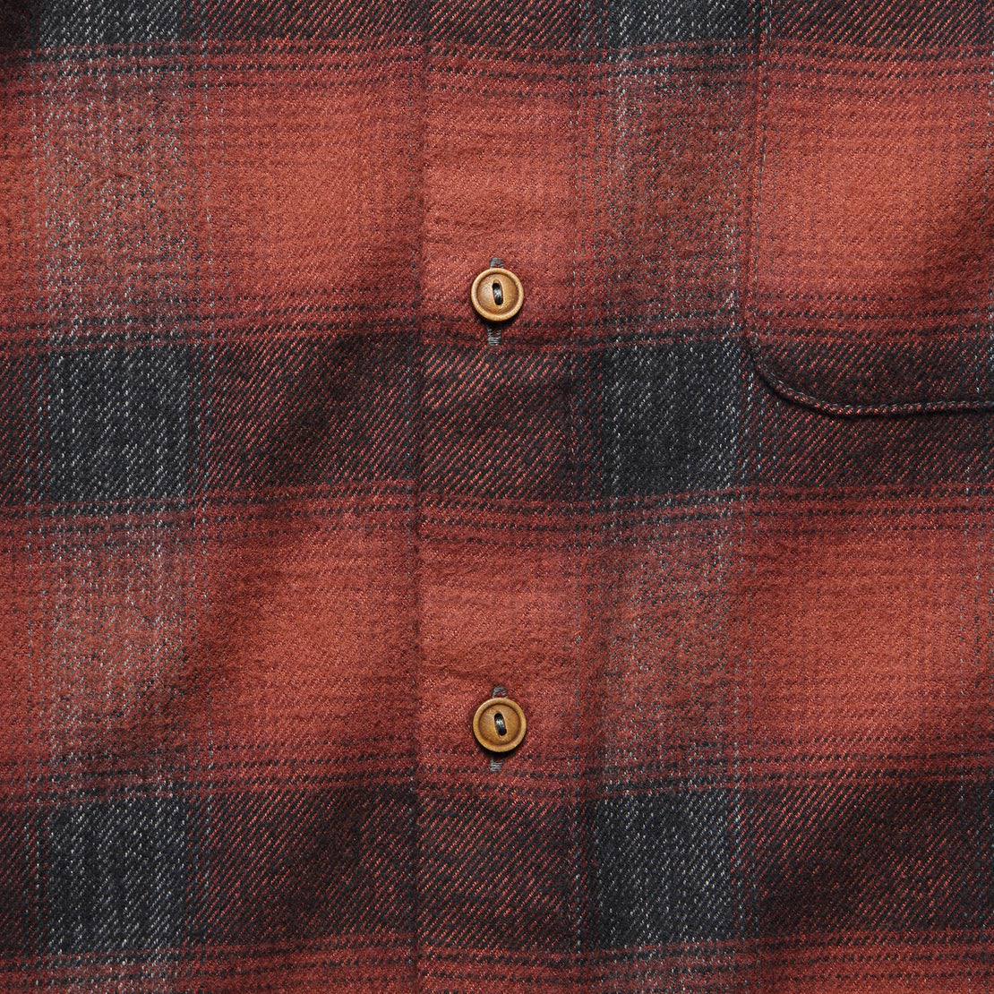 Vintage Plaid Double Gauze Shirt - Red Check - KATO - STAG Provisions - Tops - L/S Woven - Plaid