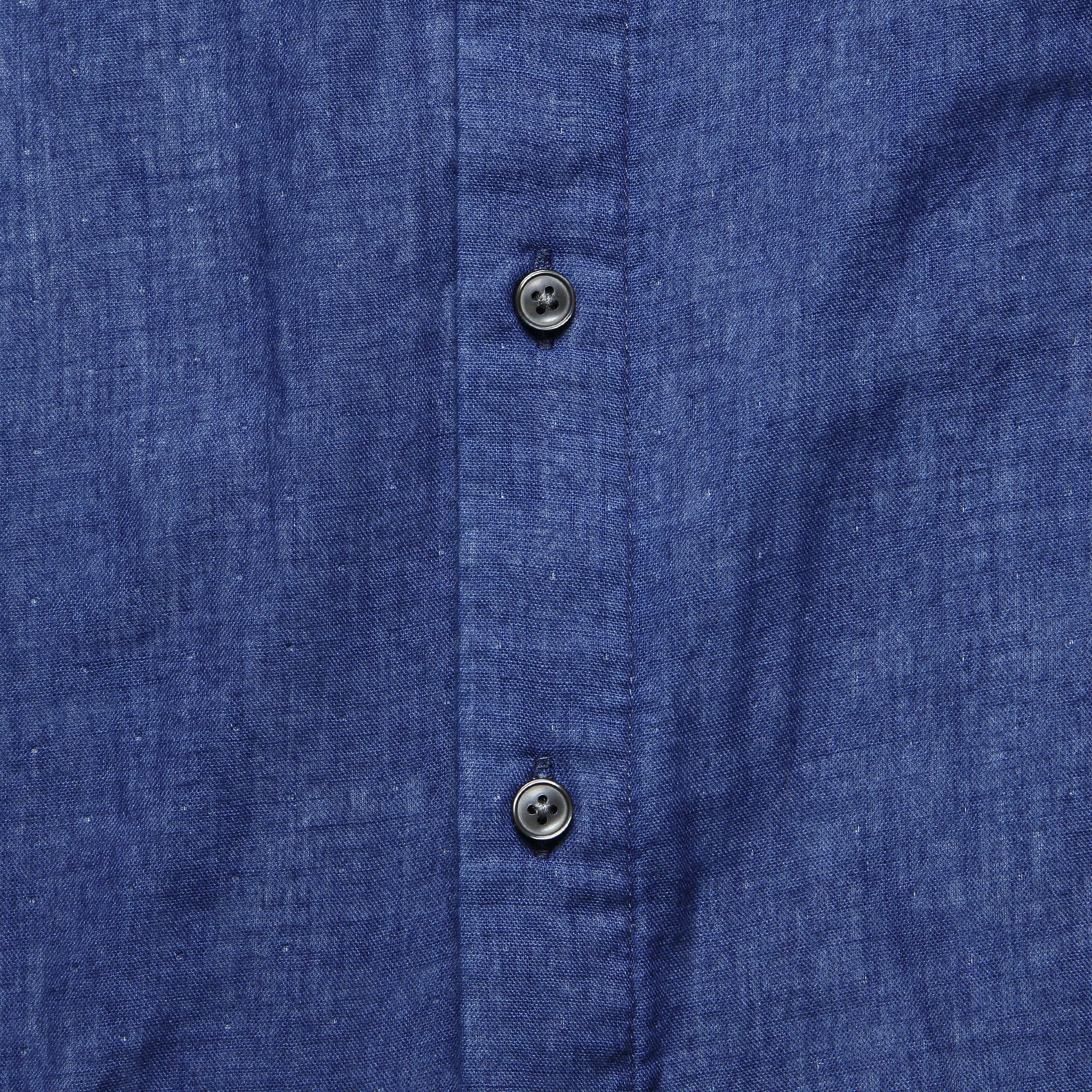 Vintage Double Gauze Shirt - Dark Indigo - KATO - STAG Provisions - Tops - L/S Woven - Solid