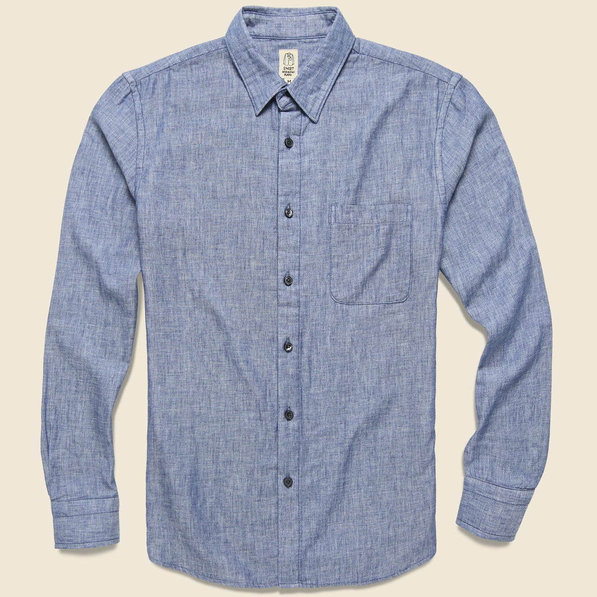 Vintage Double Gauze Shirt - Light Indigo