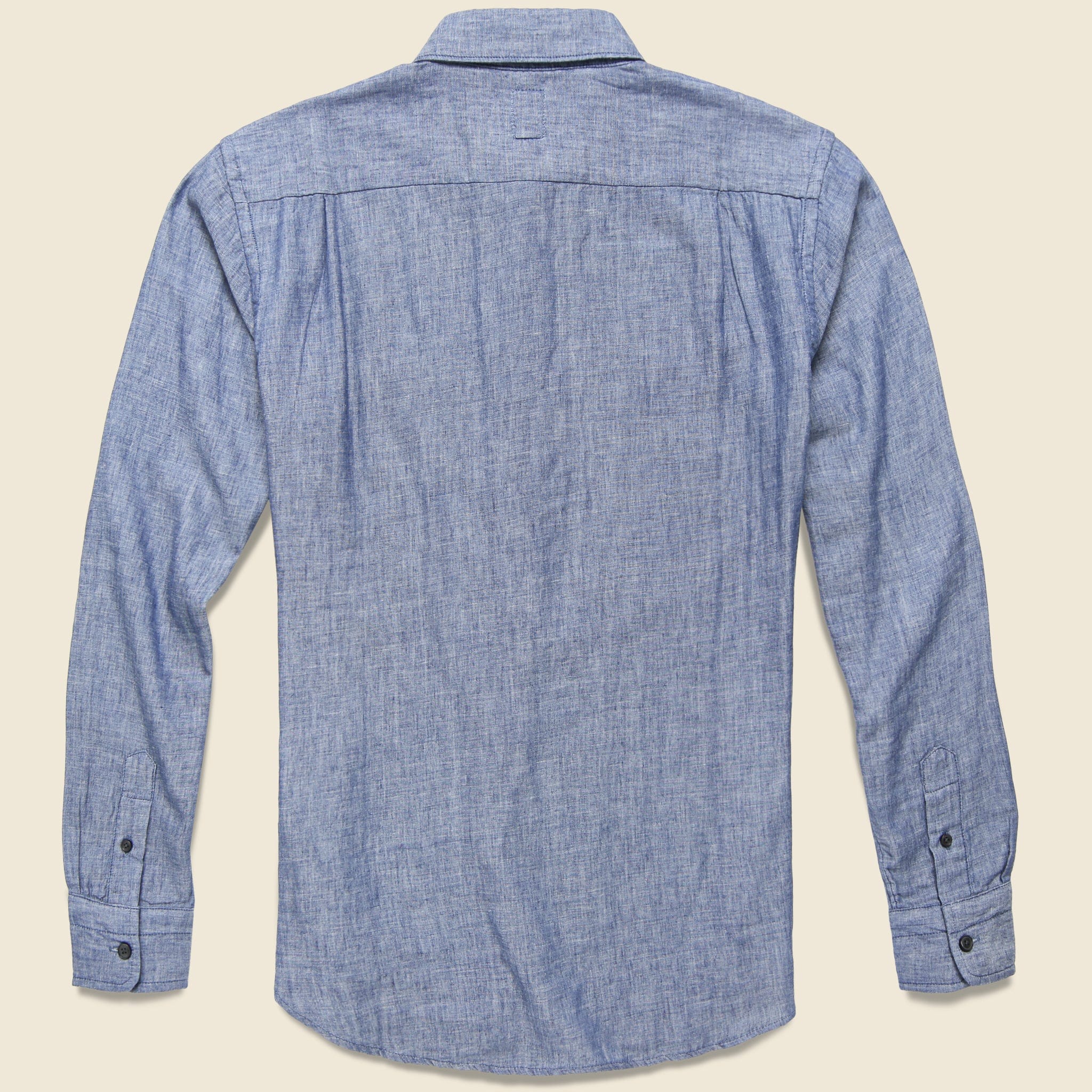 Vintage Double Gauze Shirt - Light Indigo - KATO - STAG Provisions - Tops - L/S Woven - Solid