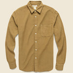 Vintage Double Gauze Shirt - Camel - KATO - STAG Provisions - Tops - L/S Woven - Solid