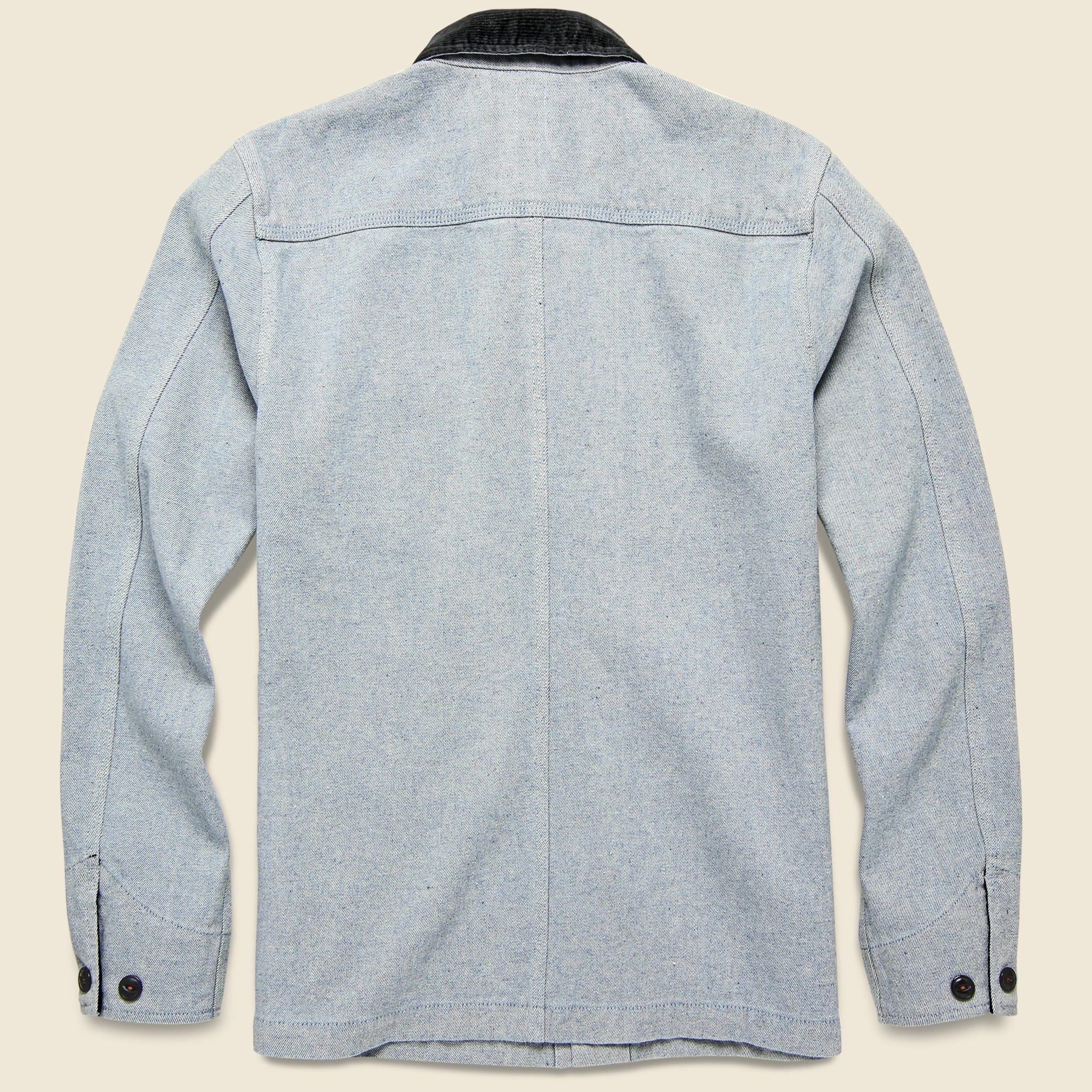 
                          Vice Denim Chore Jacket - Light Blue - KATO - STAG Provisions - Outerwear - Coat / Jacket
                        