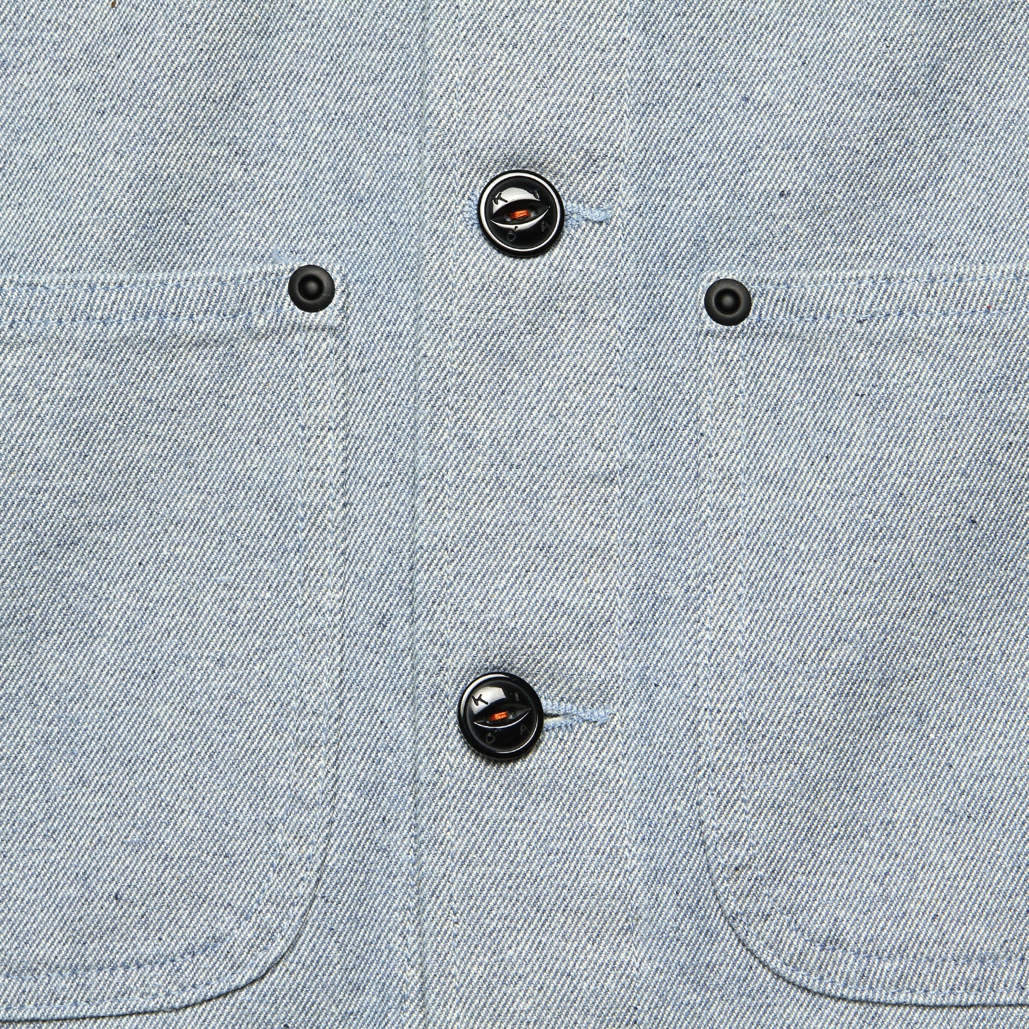 
                          Vice Denim Chore Jacket - Light Blue - KATO - STAG Provisions - Outerwear - Coat / Jacket
                        