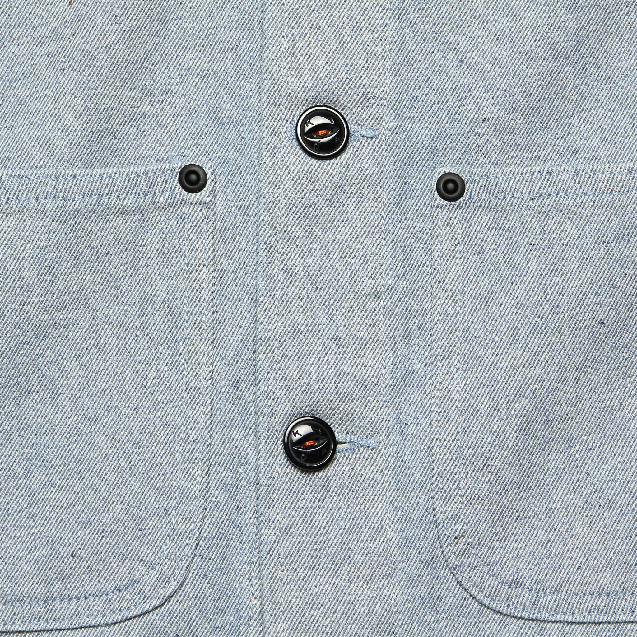 Vice Denim Chore Jacket - Light Blue - KATO - STAG Provisions - Outerwear - Coat / Jacket