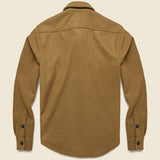 Anvil Shirt Jacket - Camel Melton - KATO - STAG Provisions - Outerwear - Shirt Jacket