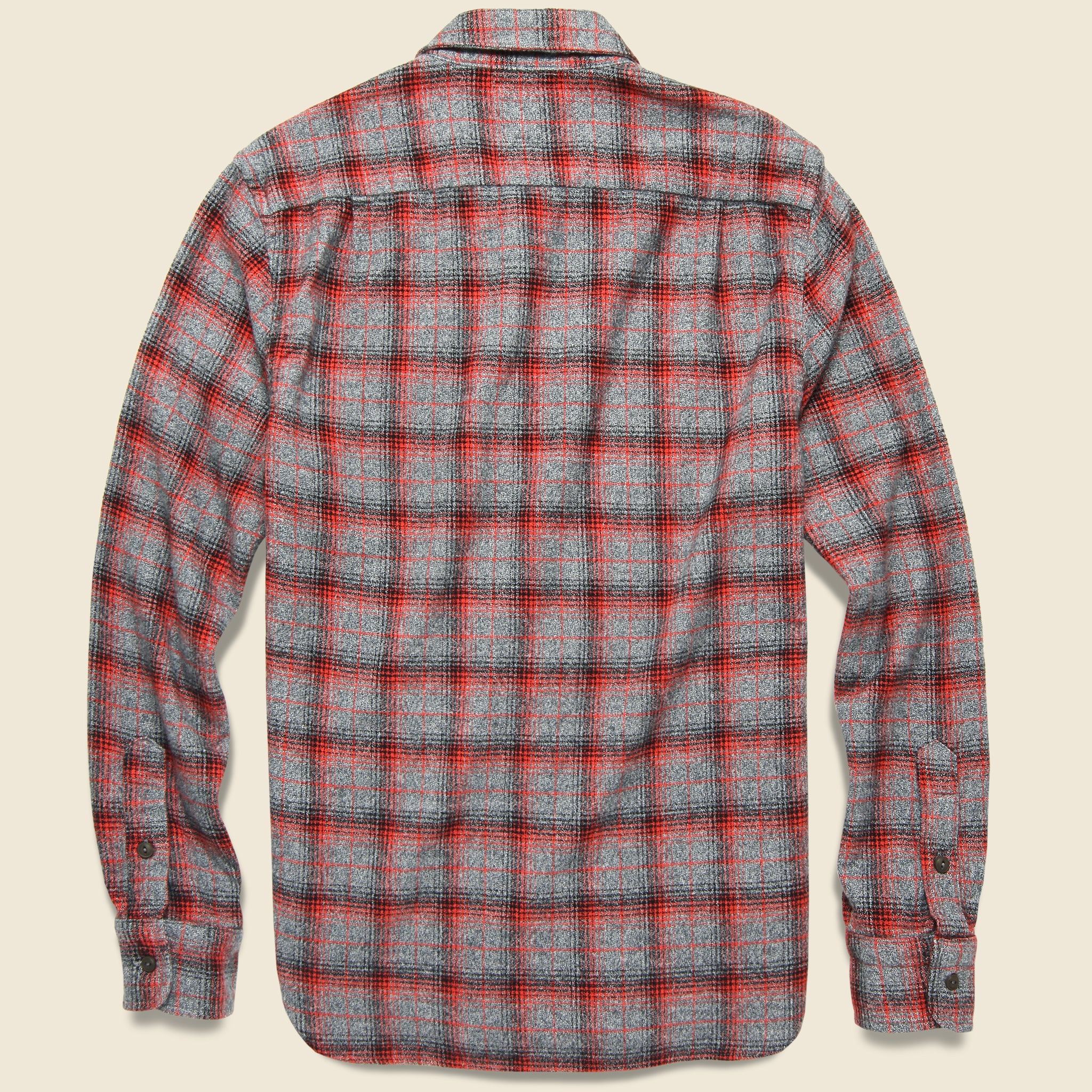 
                          Ripper Flannel - Red Vintage Plaid - KATO - STAG Provisions - Tops - L/S Woven - Plaid
                        