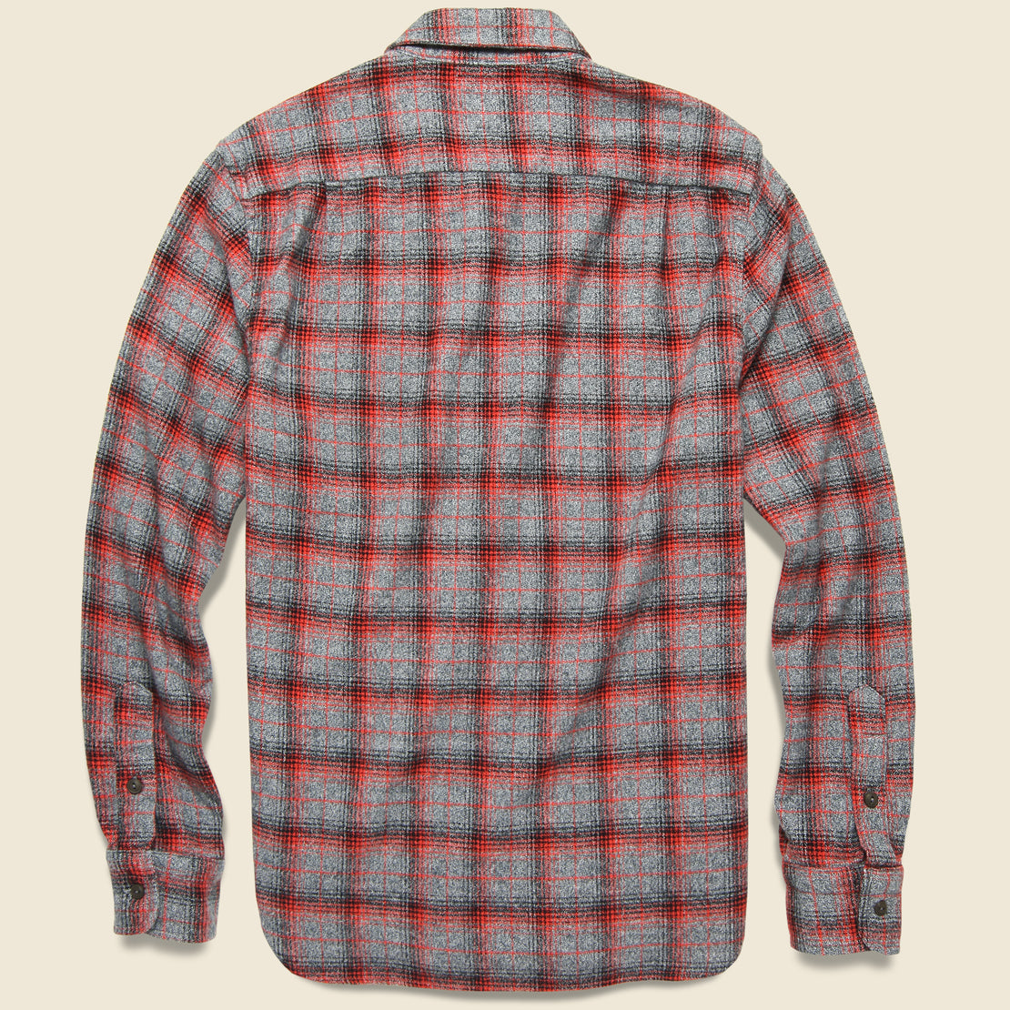 Ripper Flannel - Red Vintage Plaid - KATO - STAG Provisions - Tops - L/S Woven - Plaid