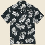 Wrench Aloha Shirt - Black - KATO - STAG Provisions - Tops - S/S Woven - Floral