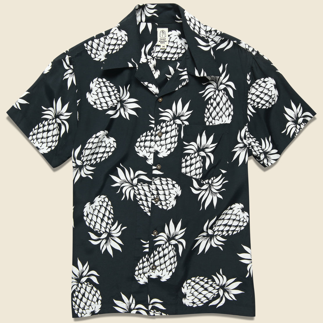 KATO Wrench Aloha Shirt - Black