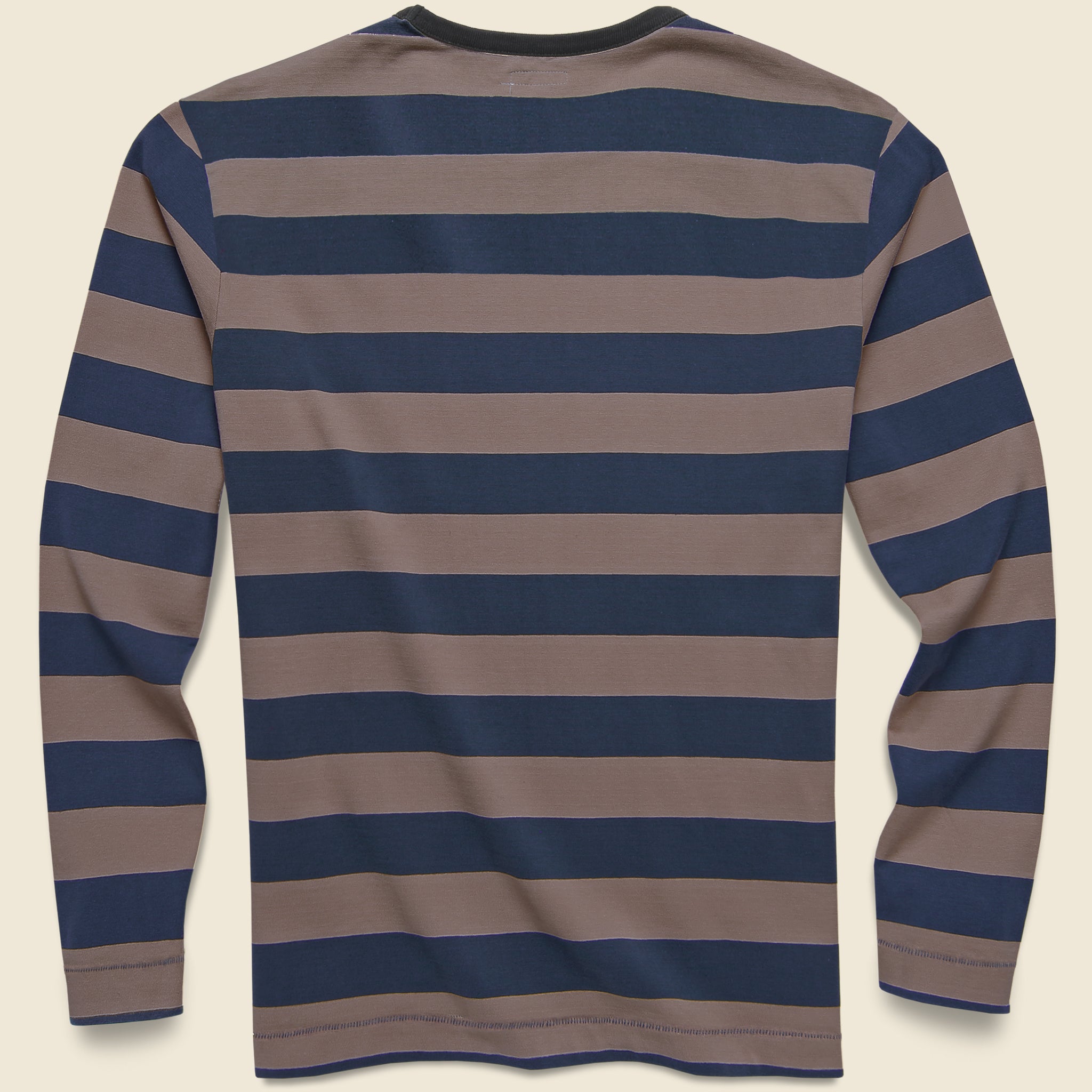 
                          Heavyweight Mojave Tee - Navy/Brown - Knickerbocker - STAG Provisions - Tops - L/S Tee
                        