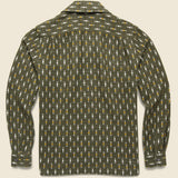 Game Camp Shirt - Moss - Knickerbocker - STAG Provisions - Tops - L/S Woven - Other Pattern