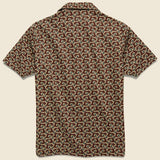 Comma Camp Shirt - Tripper Rust - Knickerbocker - STAG Provisions - Tops - S/S Woven - Other Pattern