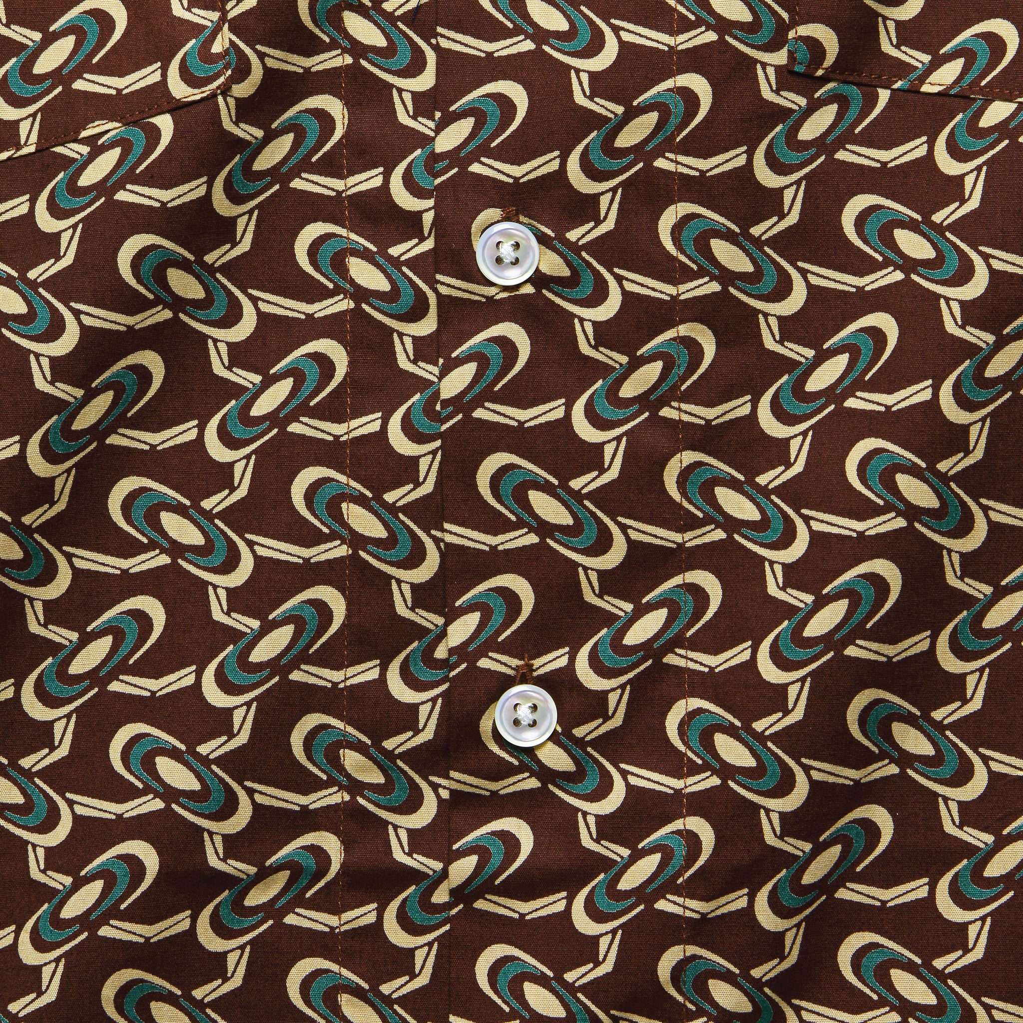 Comma Camp Shirt - Tripper Rust - Knickerbocker - STAG Provisions - Tops - S/S Woven - Other Pattern