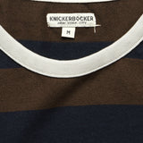 Mojave Striped Tee - Chocolate/Plum/Navy - Knickerbocker - STAG Provisions - Tops - S/S Tee