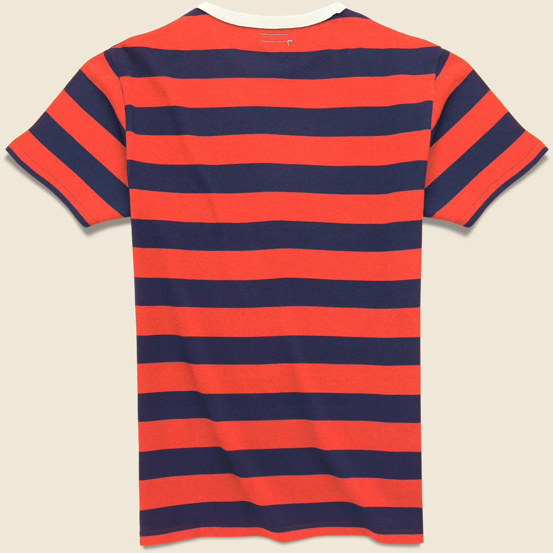 Mojave Striped Tee - Red/Navy - Knickerbocker - STAG Provisions - Tops - S/S Tee