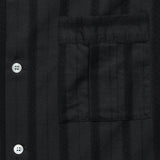 Hemingway Shirt - Black - Knickerbocker - STAG Provisions - Tops - S/S Woven - Other Pattern