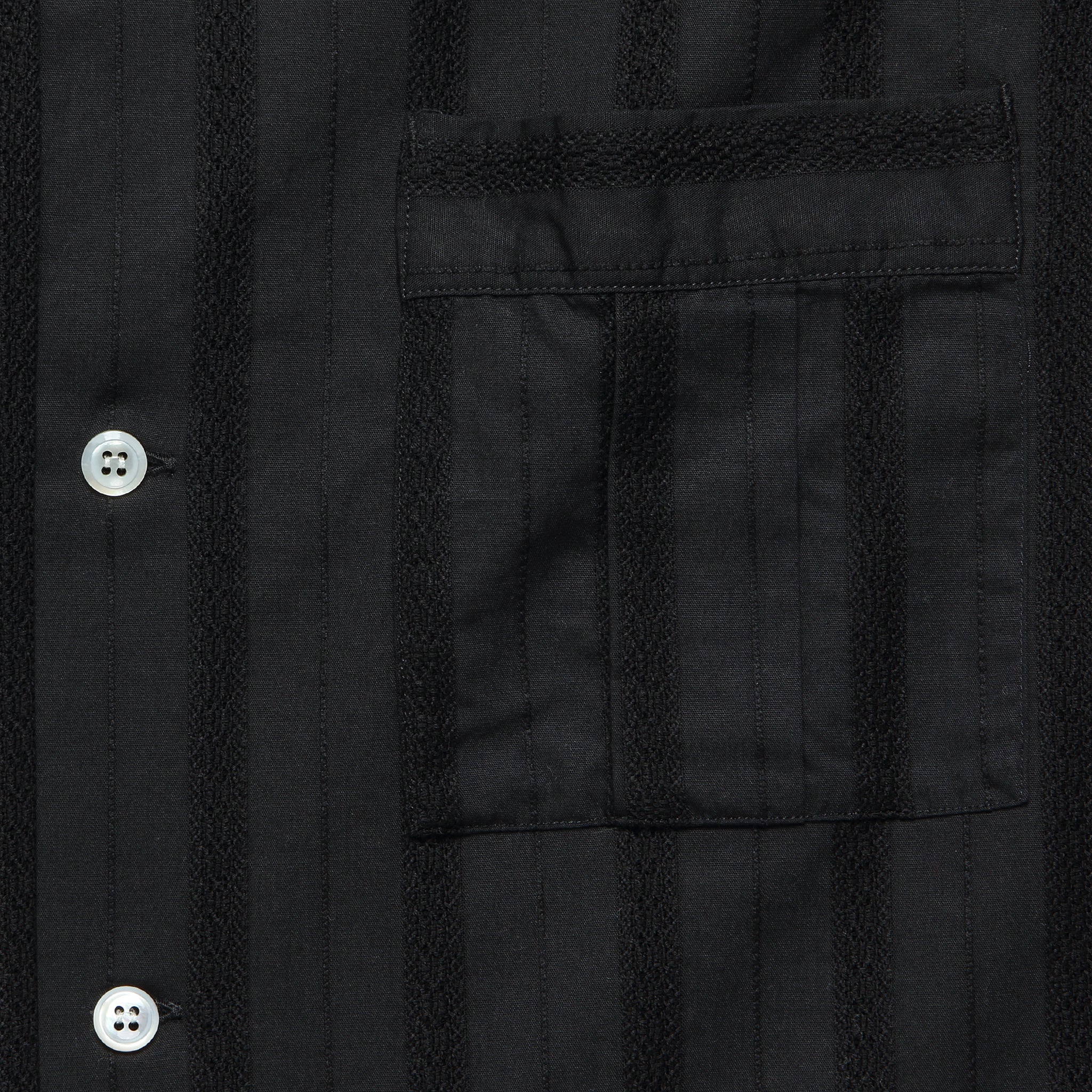 Hemingway Shirt - Black - Knickerbocker - STAG Provisions - Tops - S/S Woven - Other Pattern