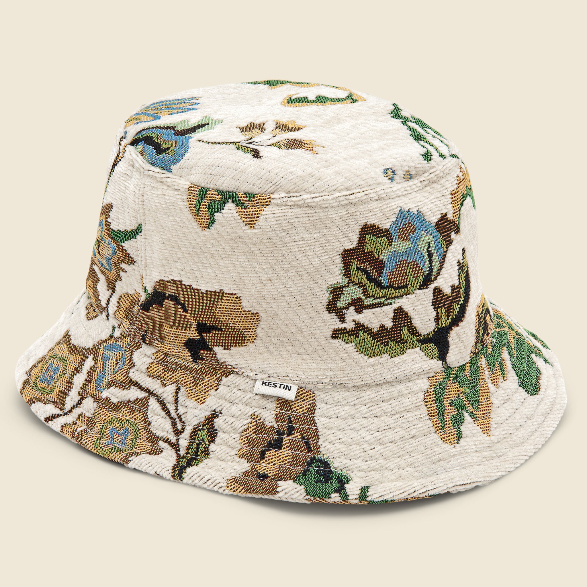 Leith Bucket Hat - Sand Jacquard - Kestin - STAG Provisions - Accessories - Hats