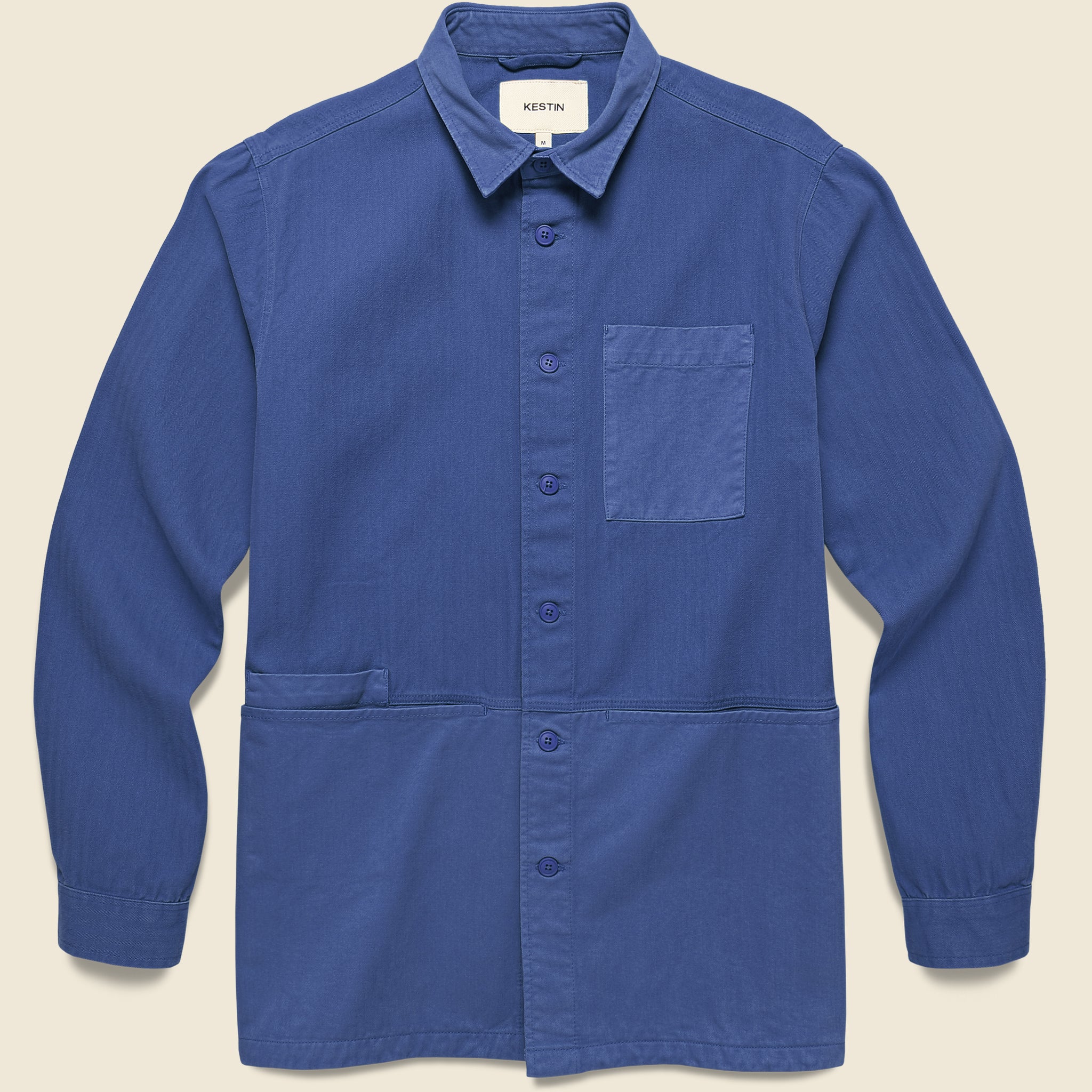 Rosyth Overshirt - Royal Blue - Kestin - STAG Provisions - Outerwear - Shirt Jacket
