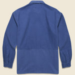Rosyth Overshirt - Royal Blue - Kestin - STAG Provisions - Outerwear - Shirt Jacket