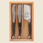 Black Boxed Cheese Set - Home - STAG Provisions - Home - Kitchen - Tabletop
