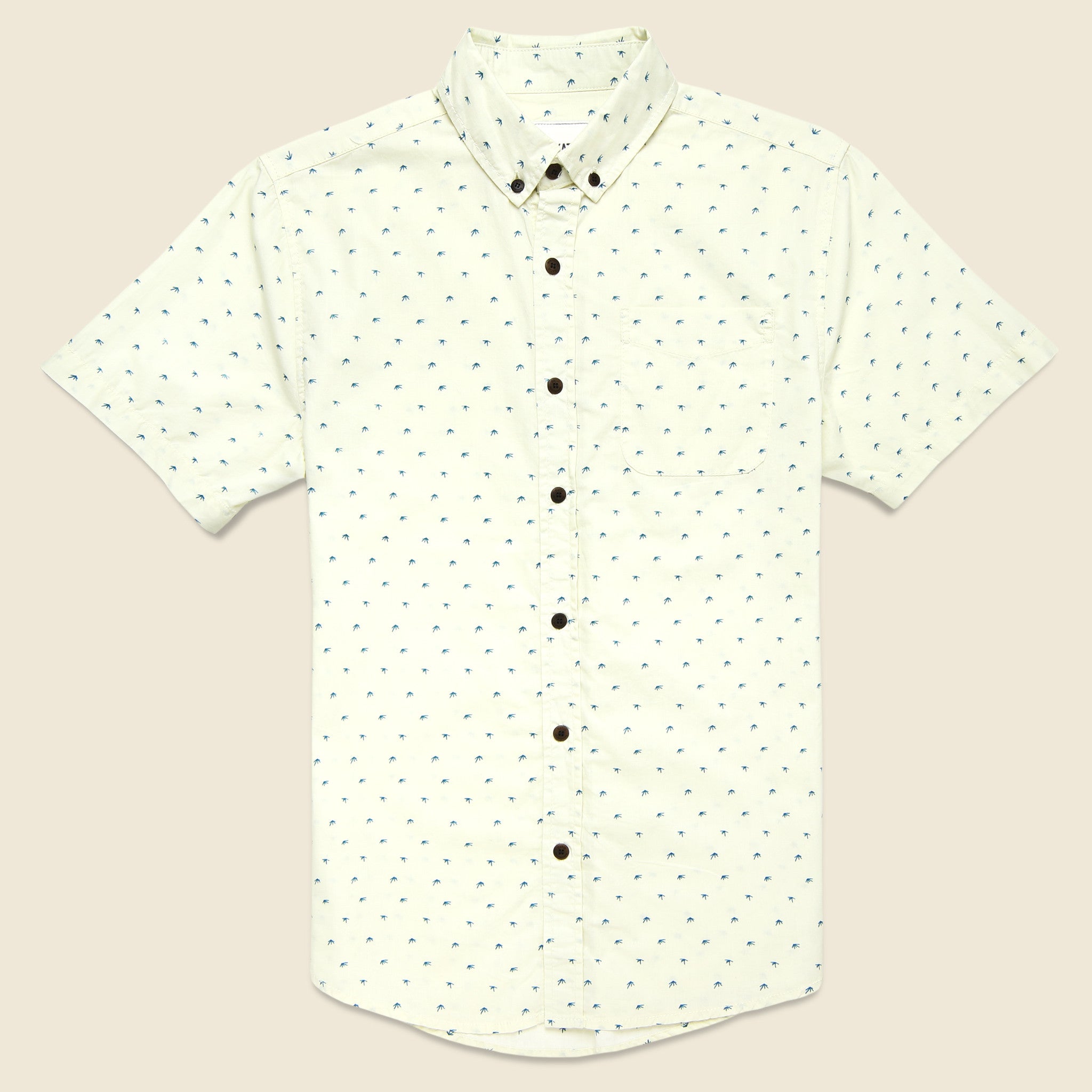 Prickly Shirt - Sand - Katin - STAG Provisions - Tops - S/S Woven - Other Pattern