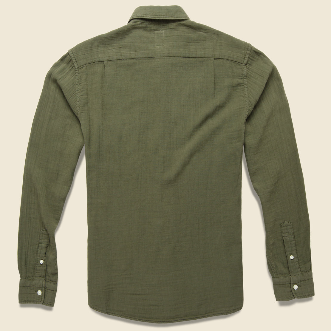 Vintage Double Gauze Shirt - Military Green