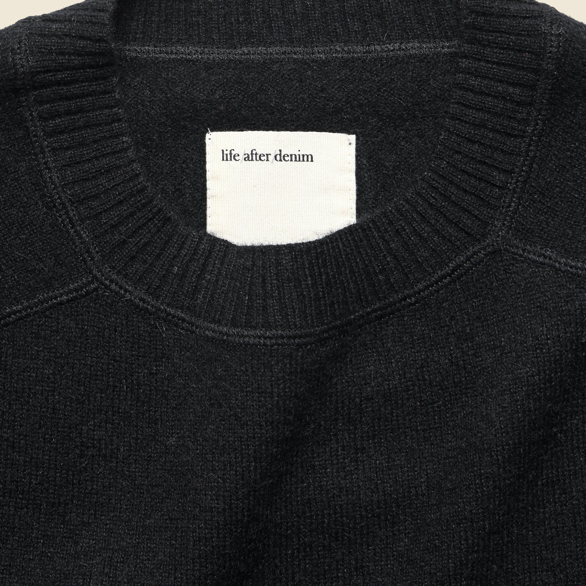 
                          Columbia Cashmere Sweater - Black - Life After Denim - STAG Provisions - Tops - Sweater
                        