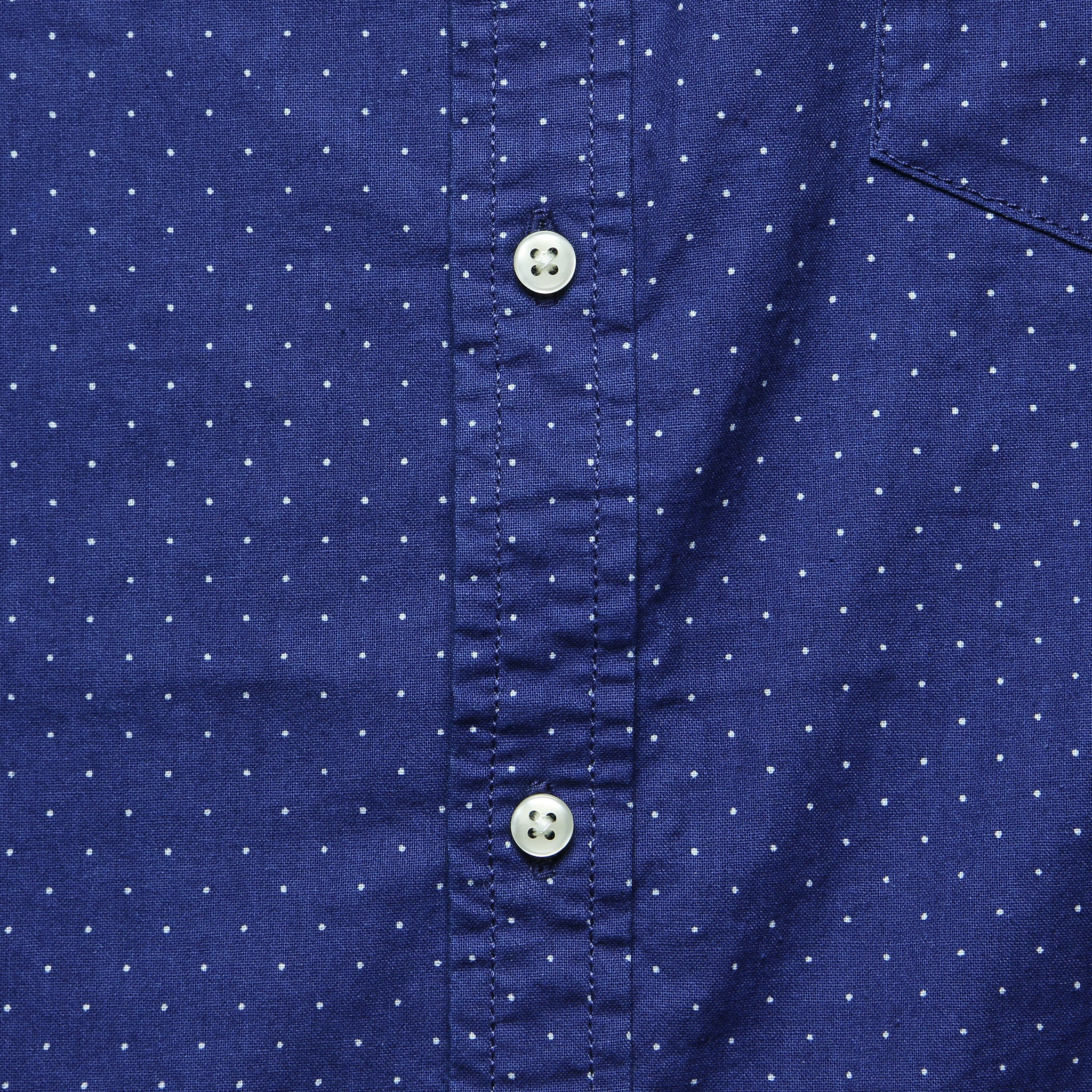 
                          Interpoint Shirt - Indigo - Life After Denim - STAG Provisions - Tops - L/S Woven - Dot
                        