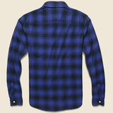 Lumberjack Flannel - Blue Jay - Life After Denim - STAG Provisions - Tops - L/S Woven - Plaid